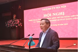 Hà Nội: Từ tháng 4-2023, sẽ triển khai đồng loạt phần mềm “Sổ tay đảng viên điện tử”
