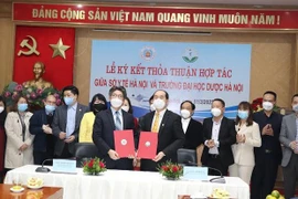 5 bệnh viện và 2 trung tâm y tế của Hà Nội ký kết hợp tác với Đại học Dược Hà Nội