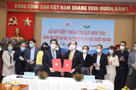 5 bệnh viện và 2 trung tâm y tế của Hà Nội ký kết hợp tác với Đại học Dược Hà Nội