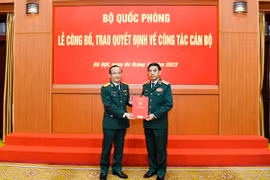 PGS.TS Lê Hữu Song được bổ nhiệm Giám đốc Bệnh viện Trung ương Quân đội 108