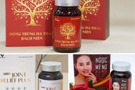 Sản phẩm Đông trùng hạ thảo Bách Niên, Ngọc Mỹ Nữ Plus… quảng cáo vi phạm