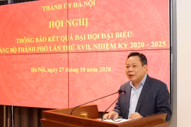 Phó Bí thư Thành ủy Hà Nội: Từng cấp ủy phải khẩn trương hành động, không ngồi chờ thành phố