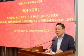 Phó Bí thư Thành ủy Hà Nội: Từng cấp ủy phải khẩn trương hành động, không ngồi chờ thành phố