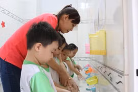 Hà Nội ghi nhận 3 ổ dịch tay chân miệng trong trường học