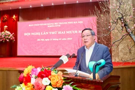 Hà Nội: Sớm ổn định tổ chức bộ máy để tổ chức Đại hội Đảng các cấp