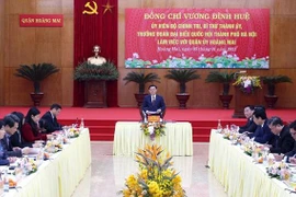 Quận Hoàng Mai kiến nghị sớm mở rộng đường Trương Định và 6 tuyến giao thông quan trọng