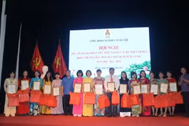 Hà Nội tổ chức biểu dương các gia đình tiêu biểu, là hậu phương của công nhân, viên chức ngành y 