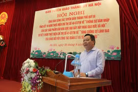 Hà Nội: Đẩy mạnh tuyên truyền về đại hội đảng bộ thành phố, ngăn chặn thế lực thù địch chống phá