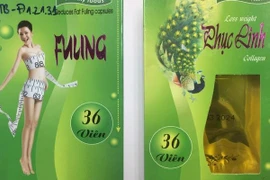 Phát hiện chất cấm trong mẫu thực phẩm chức năng giảm cân Phục linh Collagen