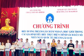 Hà Nội: Tình trạng mất cân bằng giới tính khi sinh giảm nhẹ