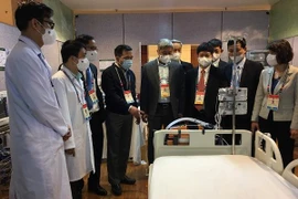 Gần 300 cán bộ y tế, chuyên gia đầu ngành ứng trực tại địa điểm tổ chức Đại hội Đảng XIII