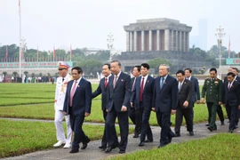 Hình ảnh lãnh đạo Đảng, Nhà nước dự phiên khai mạc kỳ họp thứ tám Quốc hội khoá XV