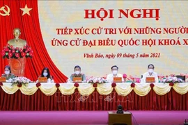 Chủ tịch Quốc hội Vương Đình Huệ: Hứa sẽ sát cánh, đồng hành với cử tri và nhân dân
