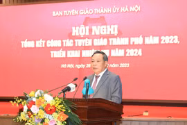 Công tác tuyên giáo Thủ đô đã thực sự “đi trước mở đường, đi cùng thực hiện”