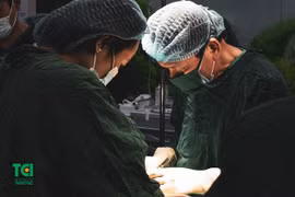 Cứu sống sản phụ sinh mổ lần 3 bị rau tiền đạo trung tâm kèm cài răng lược hiếm gặp