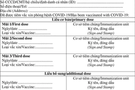Bộ Y tế lý giải vì sao Giấy xác nhận tiêm vaccine Covid-19 ghi đến 7 mũi tiêm?