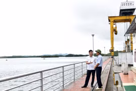 Hồ thủy điện Thác Bà vẫn an toàn, Phó Thủ tướng Lê Thành Long kiểm tra trực tiếp