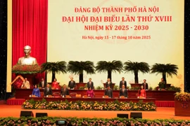 Khai mạc trọng thể Đại hội XVIII Đảng bộ Hà Nội: Đổi mới, sáng tạo và khát vọng vươn lên