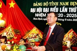 Ông Đoàn Hồng Phong tiếp tục được bầu làm Bí thư Tỉnh ủy Nam Định