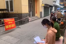 Hà Nội: Thêm 6 người ở phố Nguyễn Đức Cảnh, quận Hoàng Mai dương tính với Covid-19