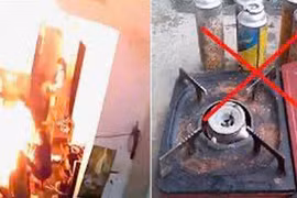 Bình ga mini phát nổ khi đang ăn lẩu, người đàn ông 47 tuổi bị mảnh nhựa bắn xuyên "vùng kín"