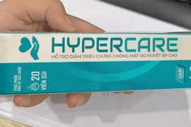 Cảnh báo: Sản phẩm HYPERCARE được quảng cáo thổi phồng như thuốc chữa huyết áp, đột quỵ