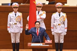 Tân Thủ tướng Chính phủ Phạm Minh Chính tuyên thệ nhậm chức