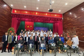 Ấm áp nghĩa tình ở Trung tâm Điều dưỡng thương binh Thuận Thành ngày giáp Tết