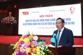 Phó Bí thư Thành ủy Hà Nội: Thực hiện quy chế dân chủ ở cơ sở sẽ tạo ra nguồn lực để phát triển