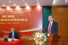 Hoạt động điều tra, truy tố, xét xử các vụ án tham nhũng và kinh tế được tiến hành mạnh mẽ