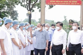 Chủ tịch nước Nguyễn Xuân Phúc: "Không được để Thủ đô- trái tim của cả nước bị dịch bệnh đe dọa"