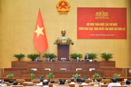 Sẽ tổ chức hội nghị toàn quốc để triển khai các luật, nghị quyết mới của Quốc hội
