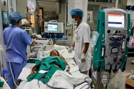 Một người bán lòng lợn tiết canh ở Hà Đông nhiễm liên cầu khuẩn lợn