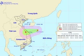 Lại xuất hiện áp thấp nhiệt đới trên Biển Đông