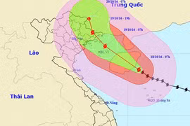 Bão số 7 chỉ còn cách Quảng Ninh-Hải Phòng khoảng 470km