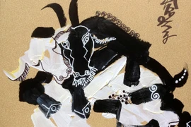 Lê Trí Dũng vẽ... dê