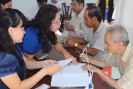 Tăng mức trợ cấp cho người có công với cách mạng