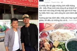 Bữa cơm 50 nghìn đồng của MC Phan Anh ​