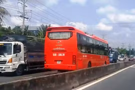 Phạt tài xế xe Phương Trang chạy ngược chiều trên quốc lộ 1