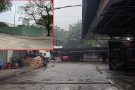 Giải tỏa nhà xưởng kinh doanh trái phép ở phường Yên Hòa