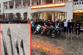 Nửa đêm, lực lượng Công an vây bắt, ngăn chặn 60 thanh - thiếu niên mang hung khí 'hỗn chiến' 