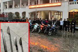Nửa đêm, lực lượng Công an vây bắt, ngăn chặn 60 thanh - thiếu niên mang hung khí 'hỗn chiến' 