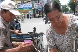 Ngụm nước mát của một tấm lòng