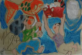 Ký ức Trung thu xưa qua tranh của các danh họa