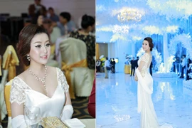 MC Kim Trang khoe "lưng ong" gợi cảm