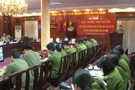 CATP.Hà Nội tập huấn về công tác đăng ký, quản lý cư trú