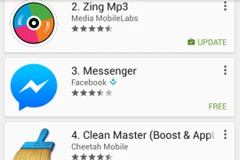 Laban Key vào Top 10 ứng dụng miễn phí phổ biến nhất 