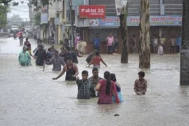 Lũ lụt ở Ấn Độ, 170.000 người phải sơ tán