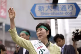 Tokyo có nữ Thị trưởng đầu tiên