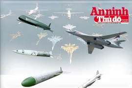 [Infographic] Kho tên lửa "khủng" của bộ ba máy bay ném bom chiến lược Nga tại Syria